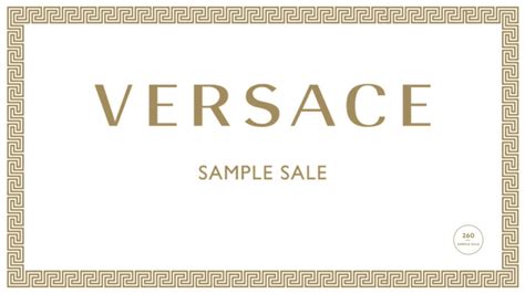 versace sample sale markham|Versace Sample Sale .